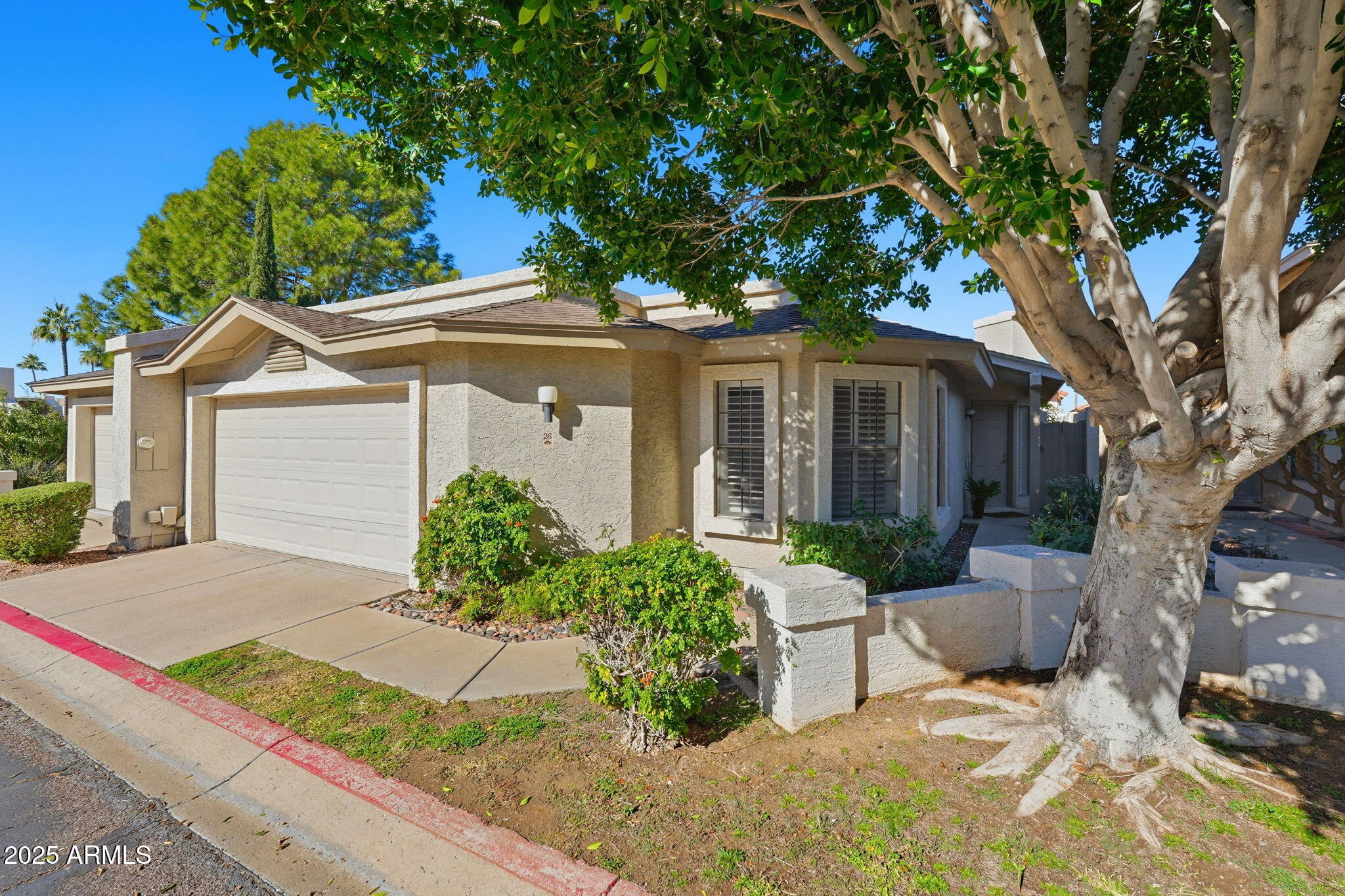 18002 North 12th Street, Unit 26 Phoenix, AZ 85022 - Photo 1 of 25 a view of a house with a tree in front of it
