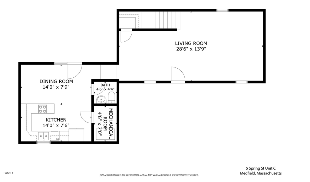 5 Spring Street, Unit C Medfield, MA 02052 - Photo 32 of 34 Gallery Image 32