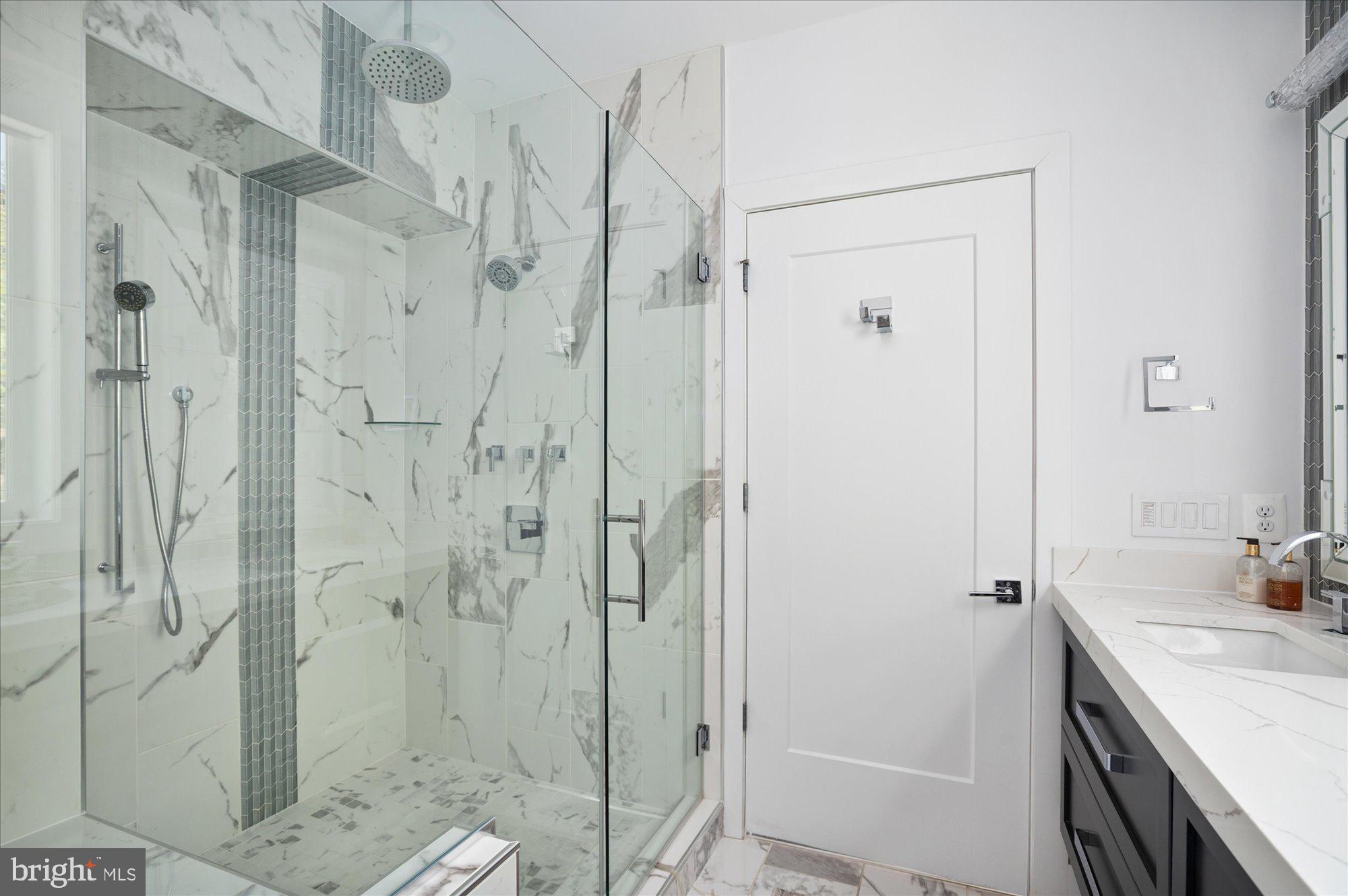 8165 River Road Bethesda, MD 20817 - Photo 26 of 46 Primary BA w/walk in shower