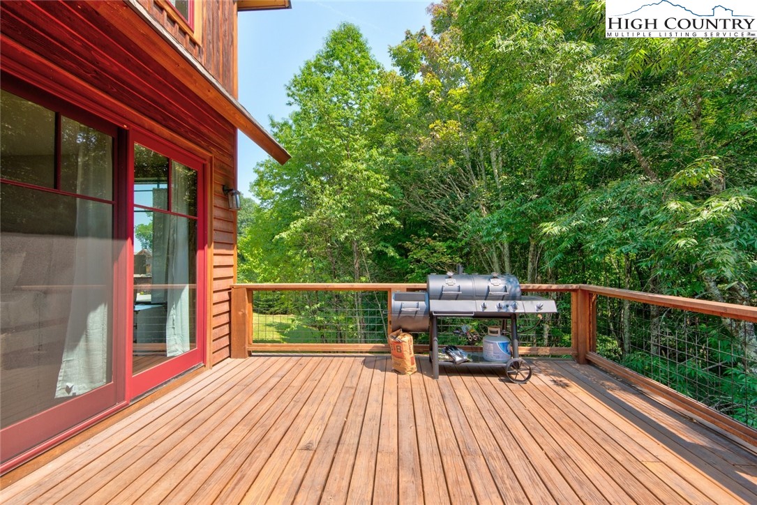 273 High Country Overlook Banner Elk, NC 28604 - Photo 37 of 50 a view of balcony with deck and wooden floor