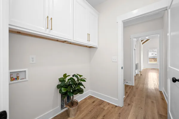 wooden floor in an empty room