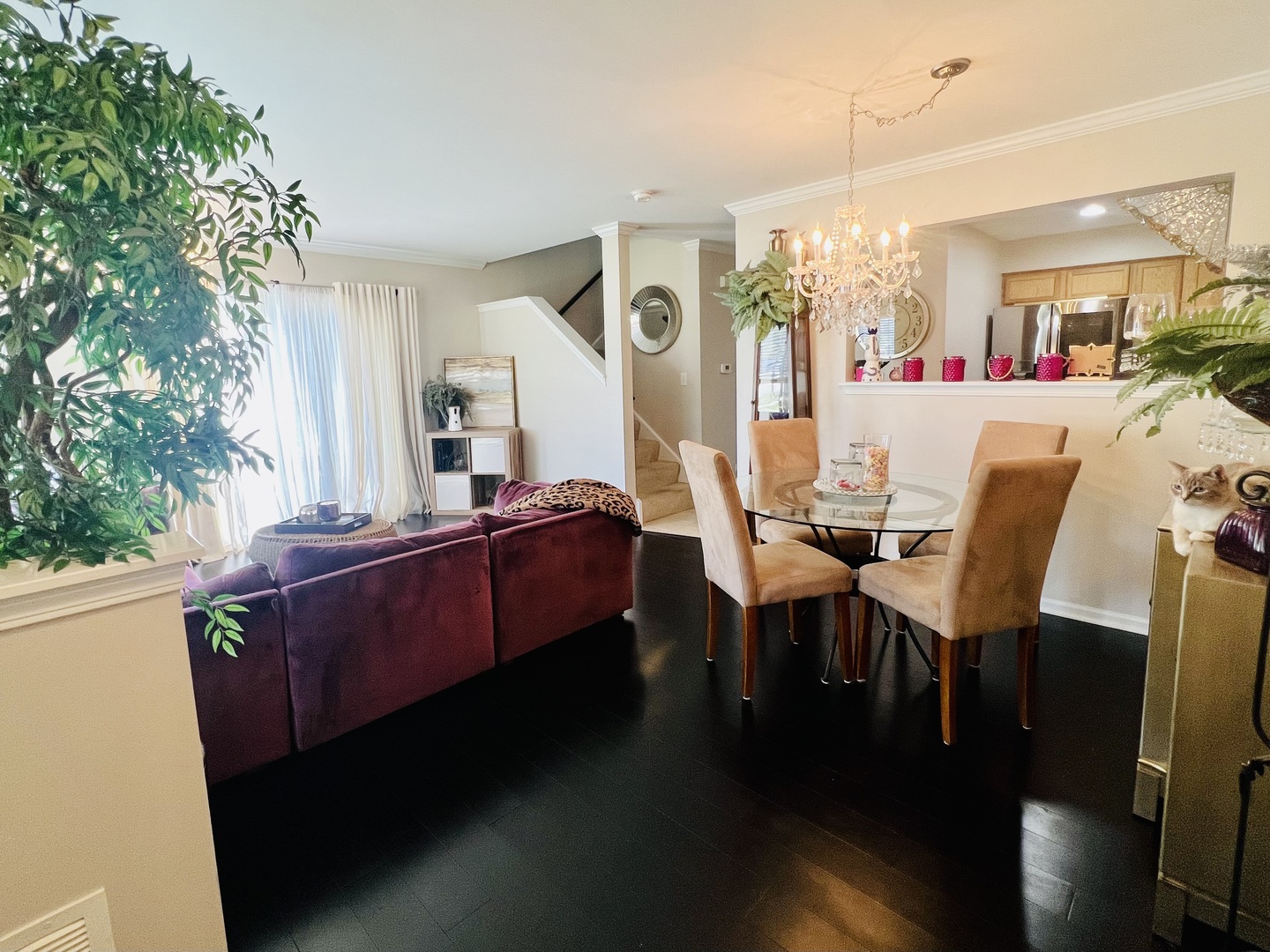 39102 Welsh Lane Beach Park, IL 60083 - Photo 5 of 24 a dining room with furniture and wooden floor