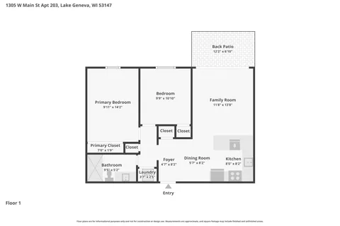 $315,000 | 1305 West Main Street, Unit 203, Lake Geneva, WI 53147