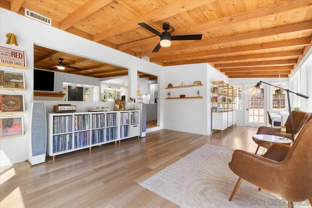 13509 East Lakeview Road Lakeside, CA 92040 - Photo 18 of 43 a living room with furniture and a flat screen tv