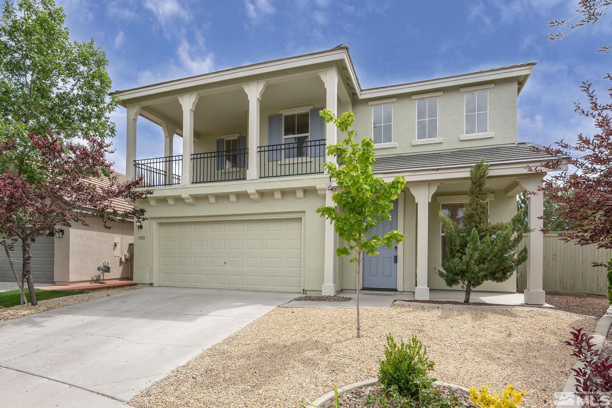 1722 Back Country Court Reno, NV 89521 - Photo 1 of 33 front view of a house with a yard