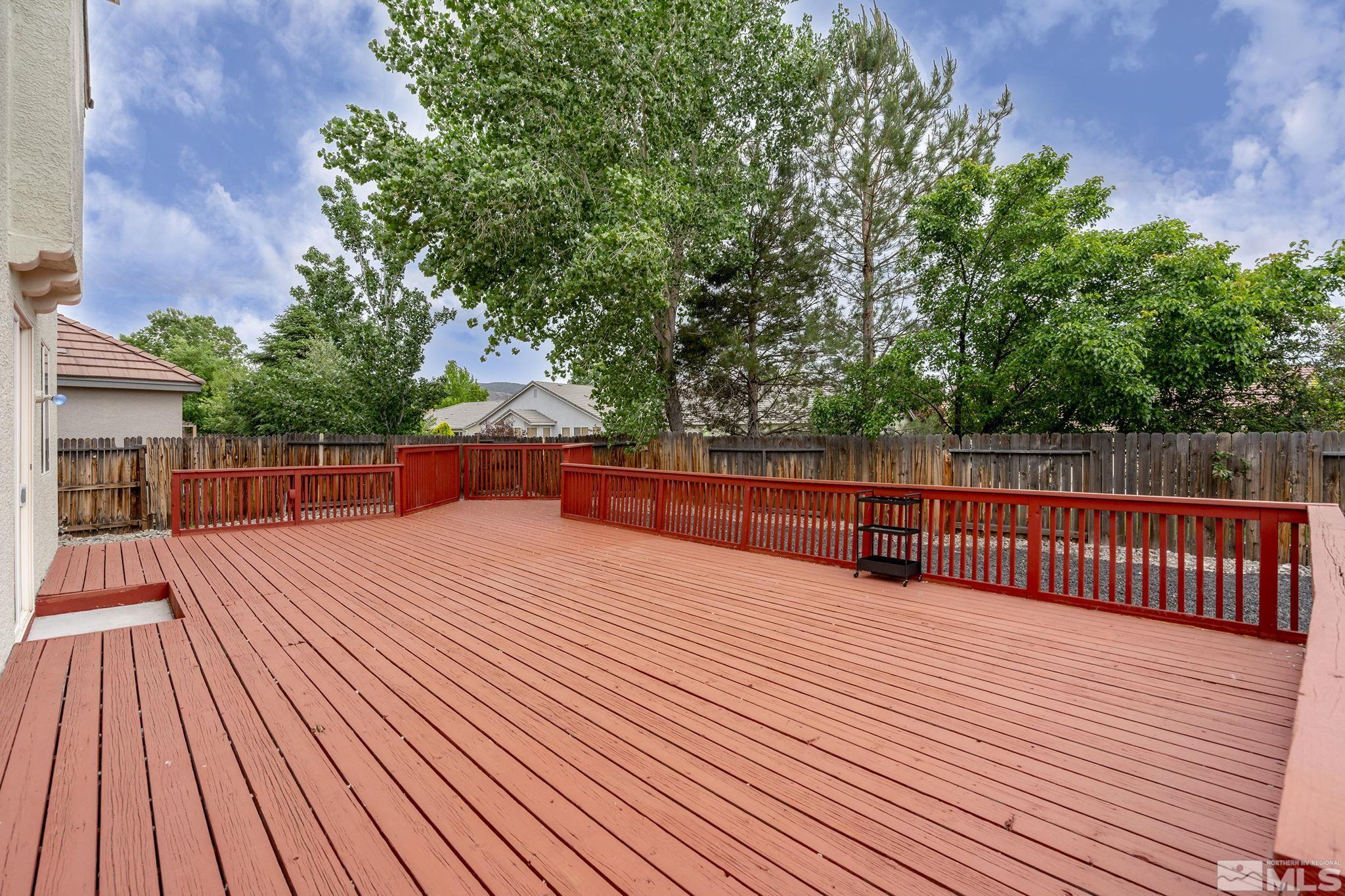 1722 Back Country Court Reno, NV 89521 - Photo 30 of 33 a view of a wooden deck
