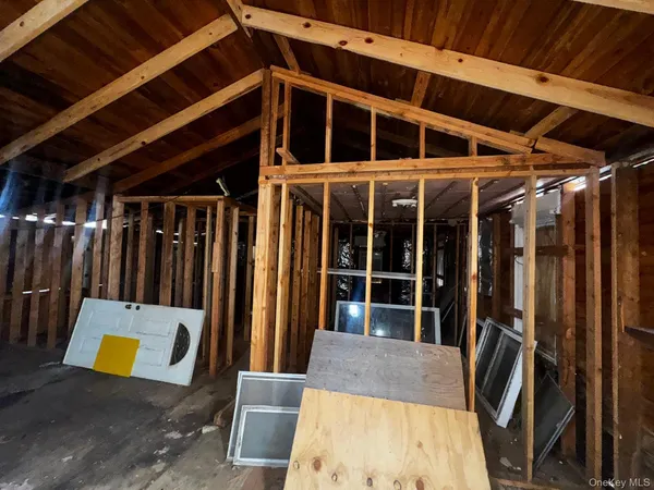 a view of a backyard of a house