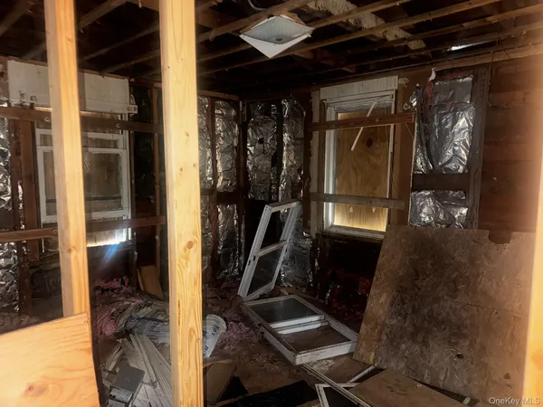 a view of storage and utility room