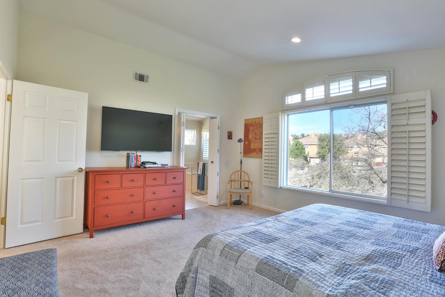 5409 Manderston Drive San Jose, CA 95138 - Photo 19 of 40 a bedroom with furniture and a flat screen tv