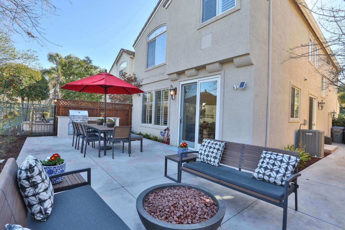 5409 Manderston Drive San Jose, CA 95138 - Photo 26 of 40 a outdoor space with patio the couches and a potted plant