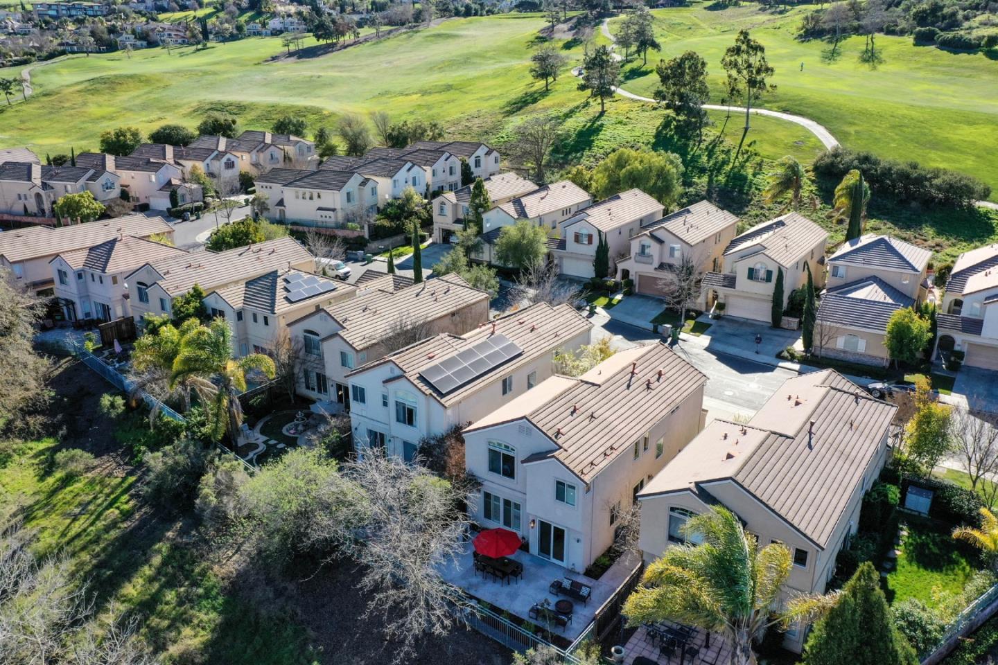 5409 Manderston Drive San Jose, CA 95138 - Photo 35 of 40 an aerial view of residential house with an outdoor space and seating area