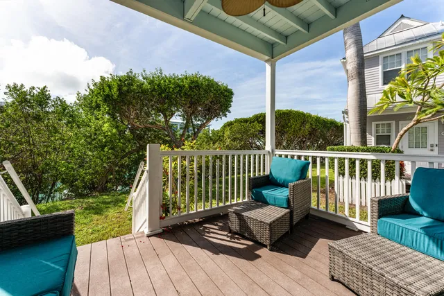 a view of balcony and patio