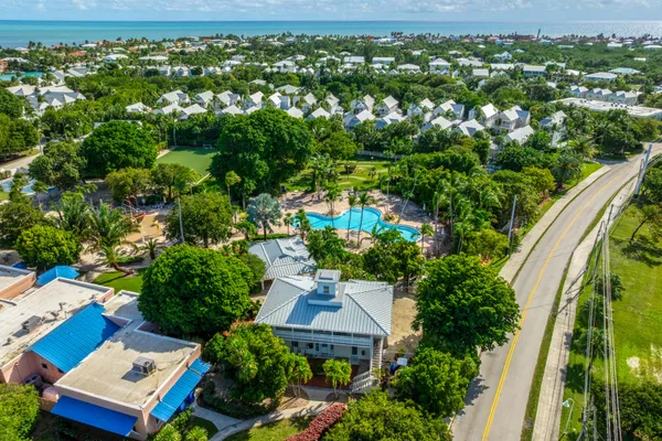 a view of swimming pool with a garden