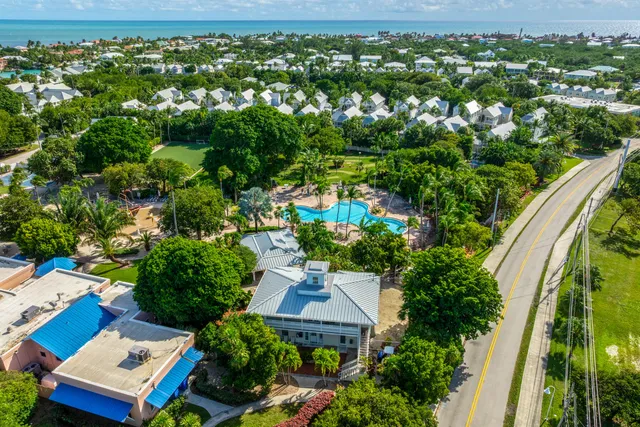 a view of swimming pool with a garden