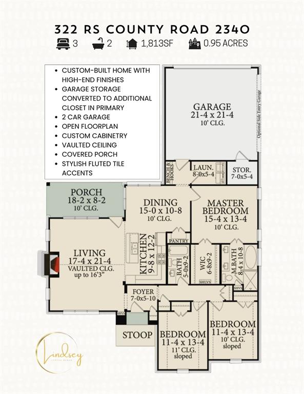 322 Rs Co Road Alba, TX 75410 - Photo 37 of 37 View of home floor plan