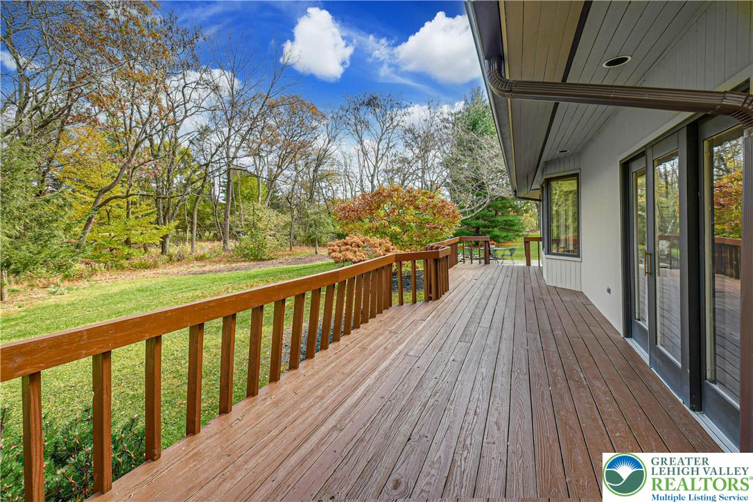 1588 Saucon Valley Road Bethlehem, PA 18015 - Photo 26 of 35 a view of a balcony with wooden floor