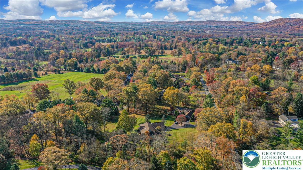 1588 Saucon Valley Road Bethlehem, PA 18015 - Photo 35 of 35 a view of a city with mountains in the background