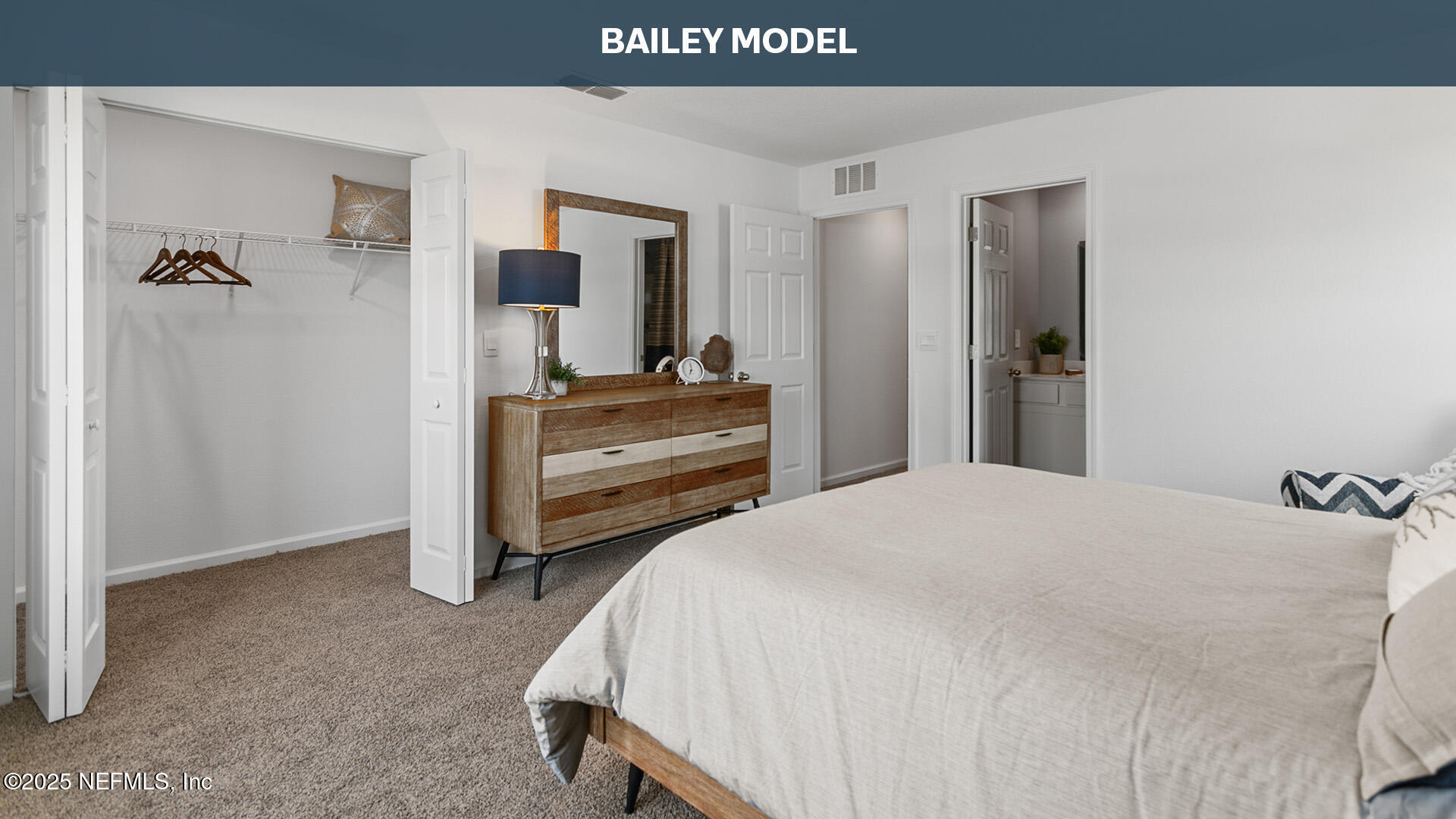 275 Counsel Street Yulee, FL 32097 - Photo 13 of 18 a bedroom with a bed and a desk