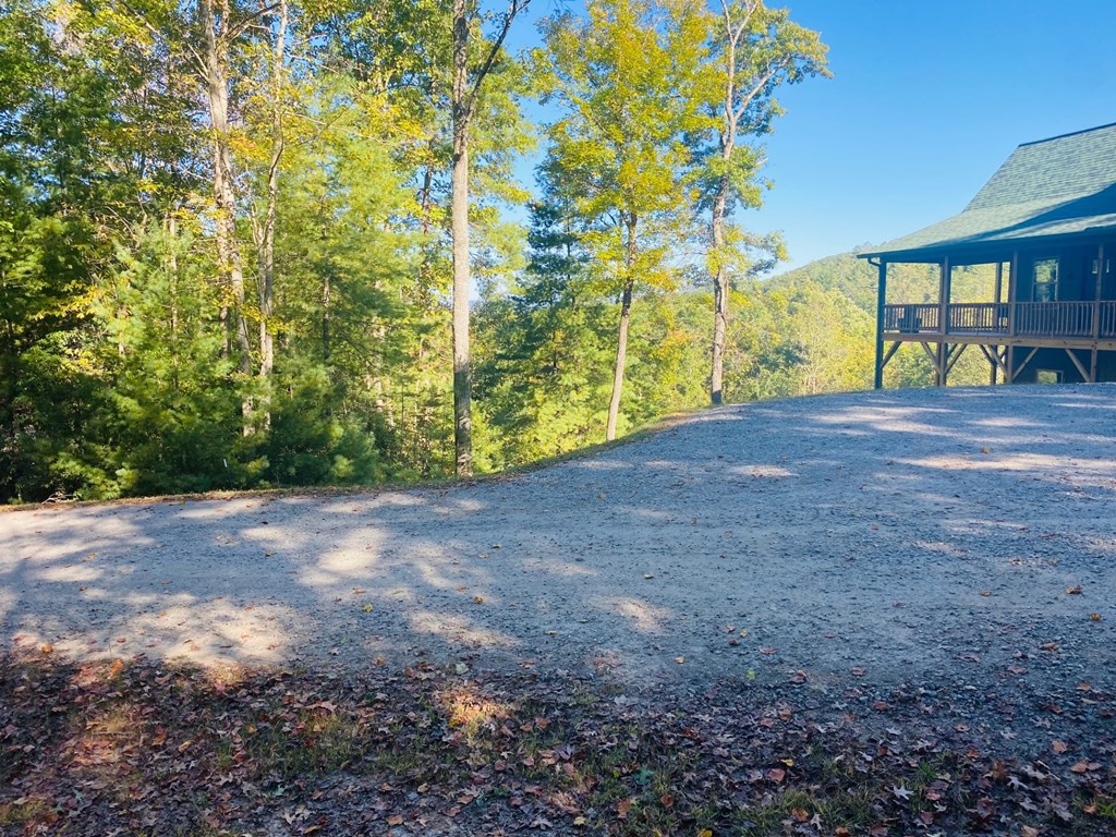 Lot 34 Point Overlook Trail Murphy, NC 28906 - Photo 9 of 17 a view of a yard with a house