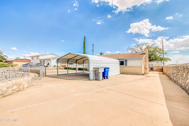 a view of a house with a swimming pool