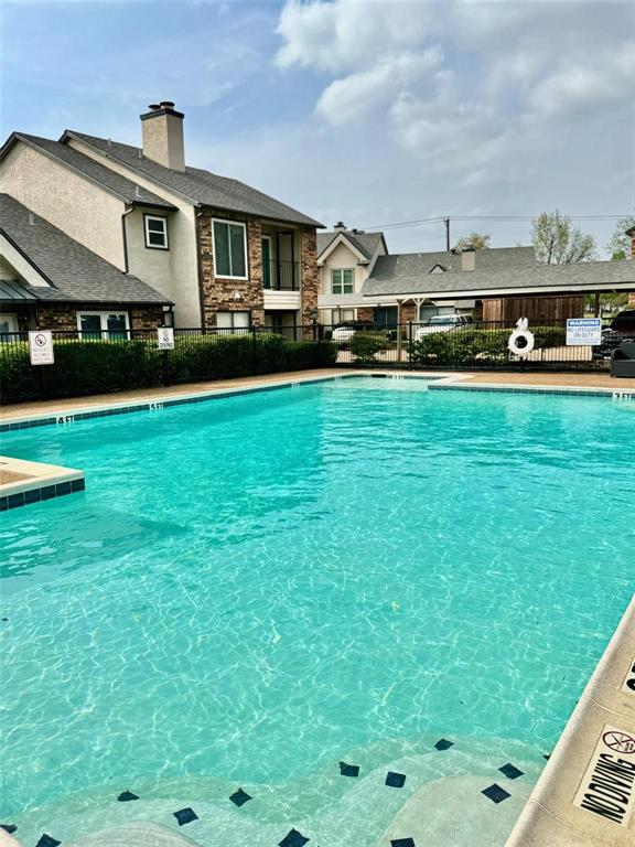 827 West Harwood Road, Unit D Hurst, TX 76054 - Photo 24 of 24 Community Sparkling Pool for Residents...
