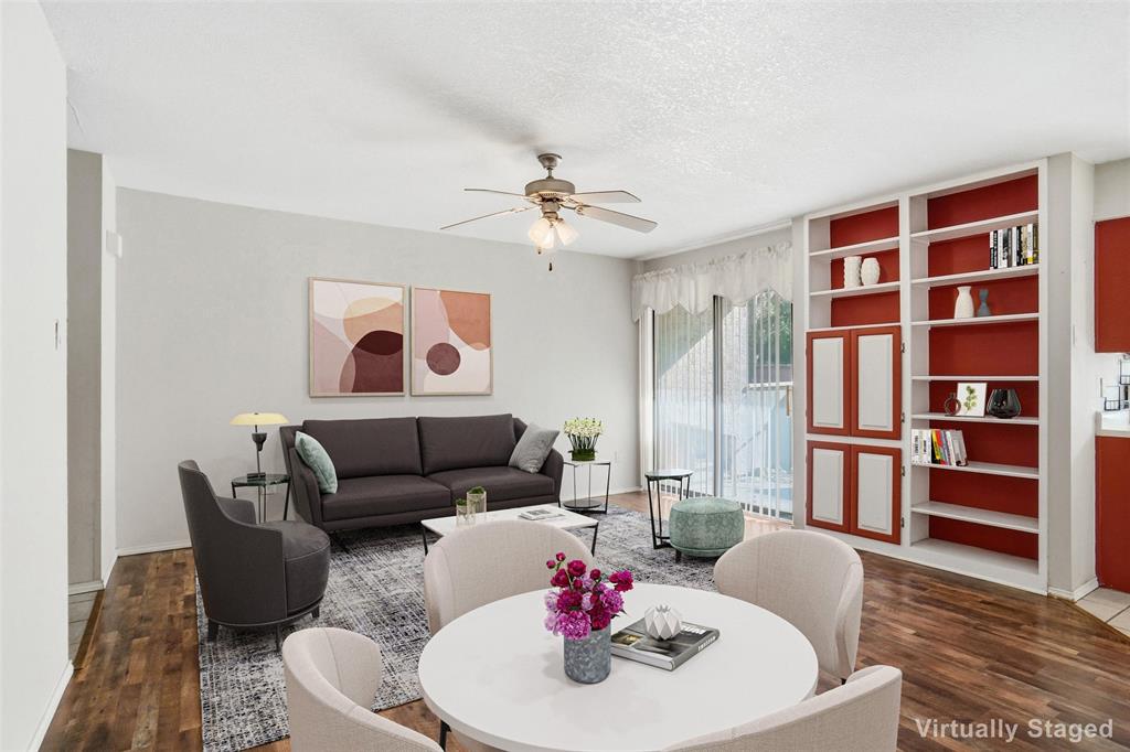 827 West Harwood Road, Unit D Hurst, TX 76054 - Photo 5 of 24 Natural lighting through patio door...