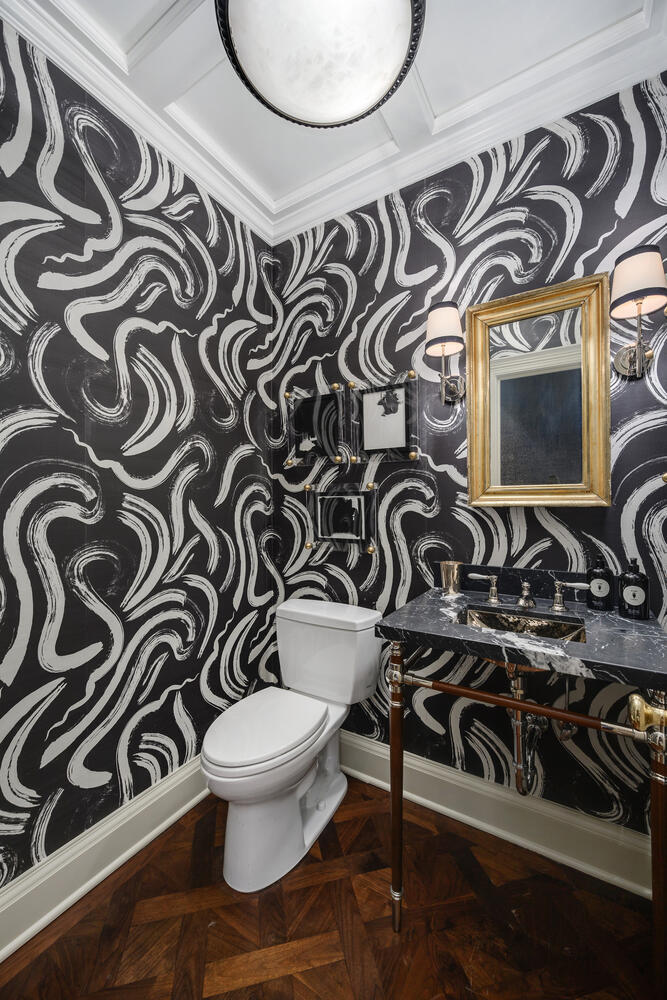 1500 North Astor Street, Unit 6 Chicago, IL 60610 - Photo 23 of 39 a bathroom with a sink and a mirror