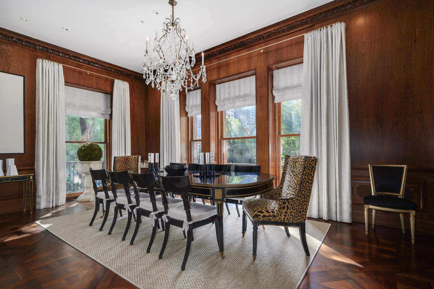 1500 North Astor Street, Unit 6 Chicago, IL 60610 - Photo 9 of 39 a view of a dining room with furniture window and wooden floor