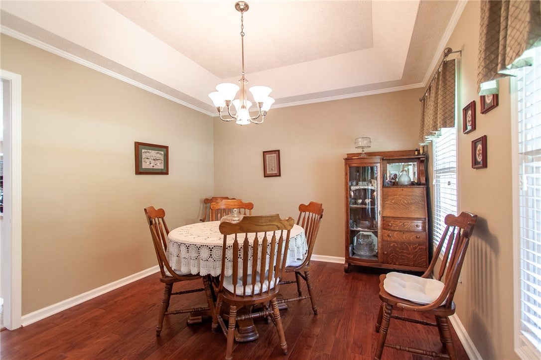575 Deer Run Road Auburn, AL 36832 - Photo 20 of 42 There is a trey ceiling in the formal dining room. Don't use a formal dining room? The location lends itself well to be used as an office or music room.