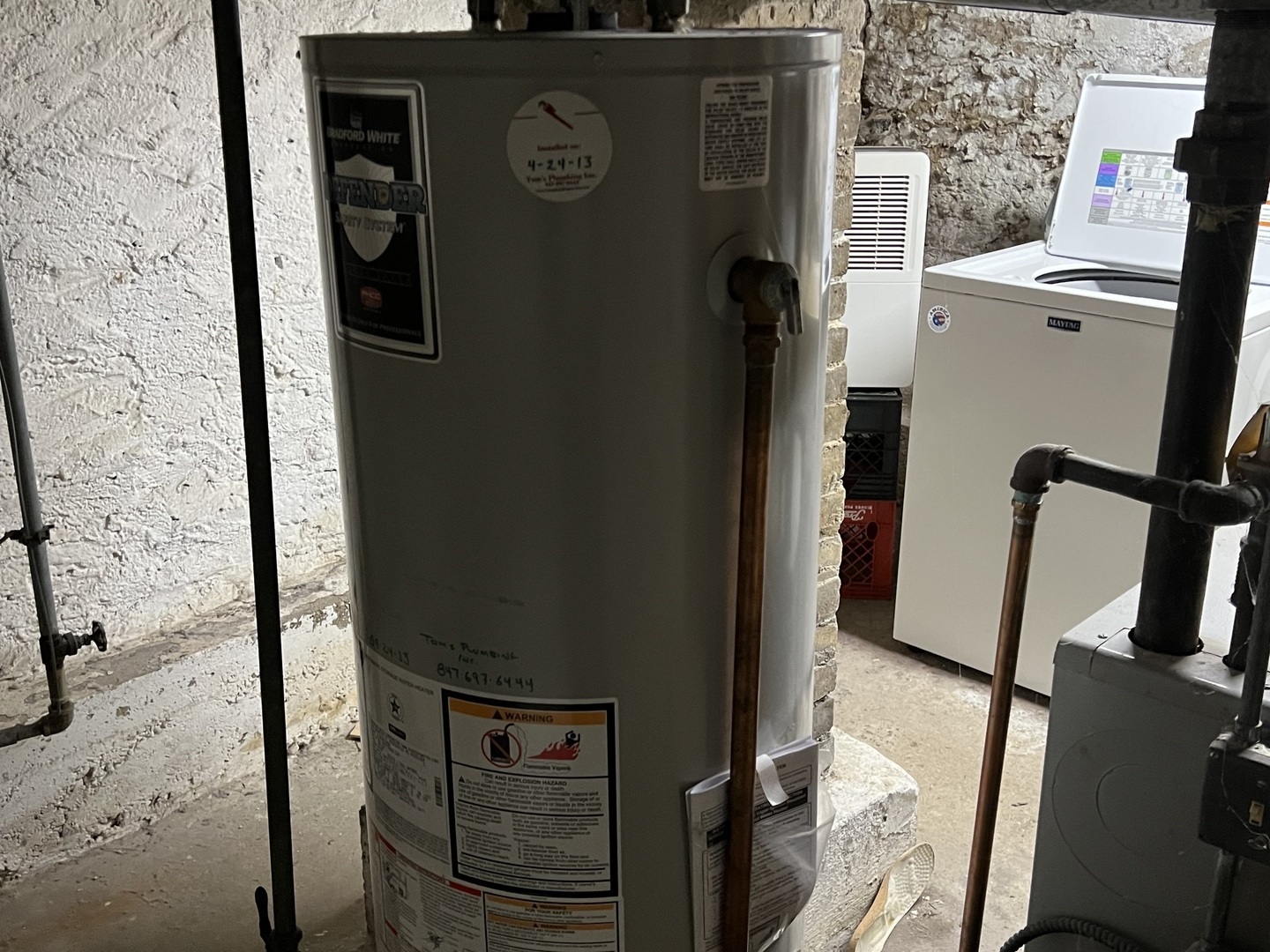 833 Prospect Street Elgin, IL 60120 - Photo 19 of 20 a view of water heater room