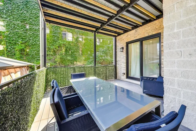 a view of a couches in the patio