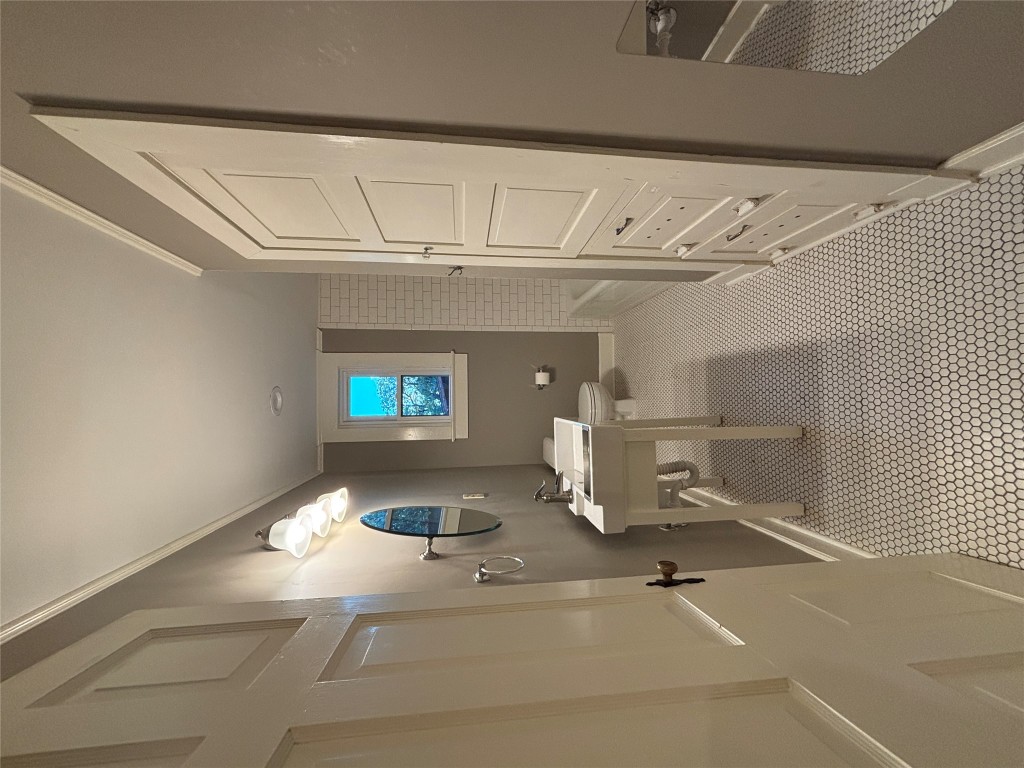 5808 Coventry Lane Austin, TX 78723 - Photo 21 of 27 a view of a bathroom with sink and mirror