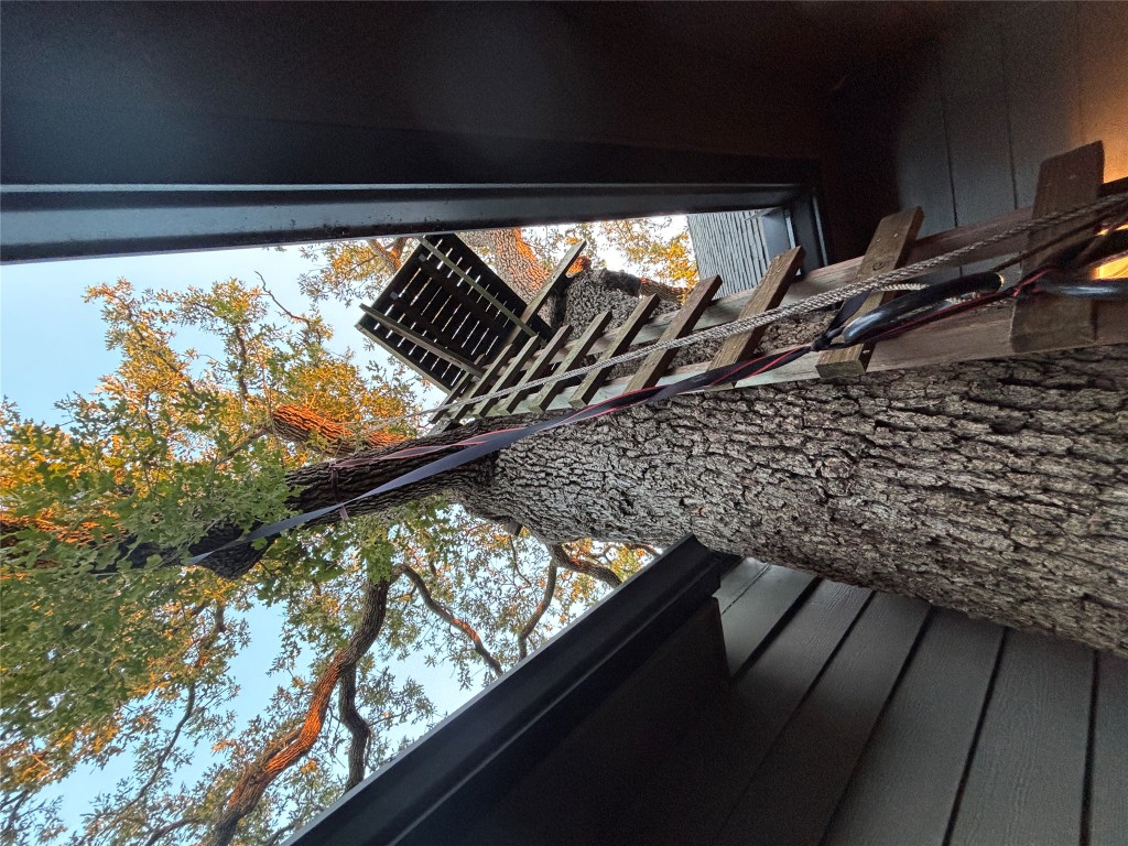 5808 Coventry Lane Austin, TX 78723 - Photo 24 of 27 a view of balcony with wooden floor