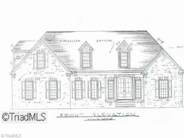 8197 Rylan Drive Browns Summit, NC 27214 - Photo 1 of 4 Exterior Front. Front Elevation