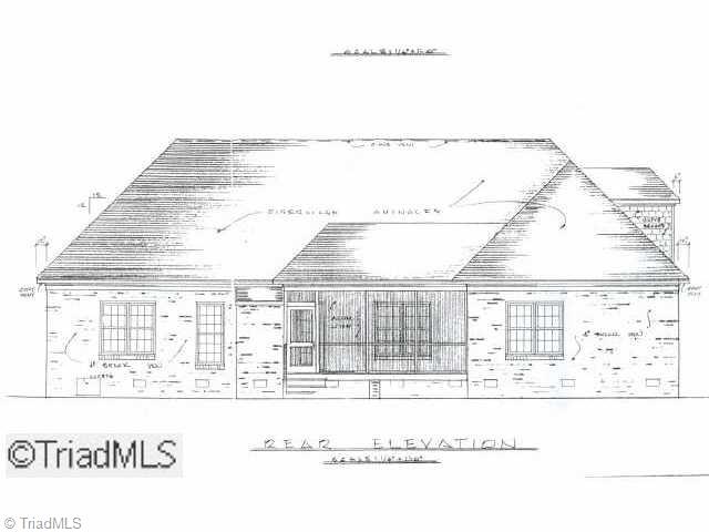 8197 Rylan Drive Browns Summit, NC 27214 - Photo 2 of 4 Other. Rear Elevation