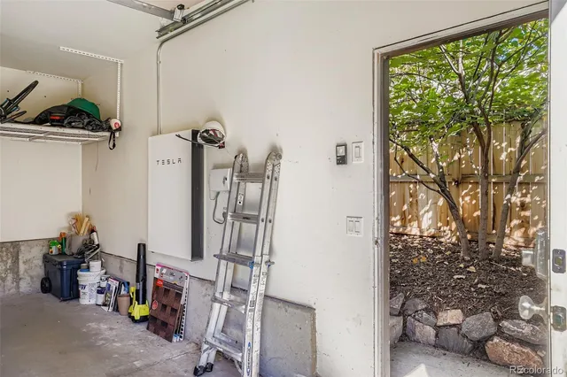 a view of water heater room