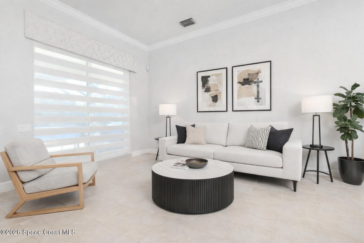 8201 Compton Way Melbourne, FL 32940 - Photo 8 of 52 Virtually Staged Formal Living