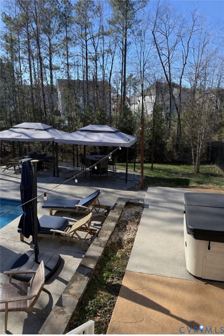 8418 Morocco Place Chesterfield, VA 23832 - Photo 5 of 73 Pool- picture taken January 19, 2026 before snow