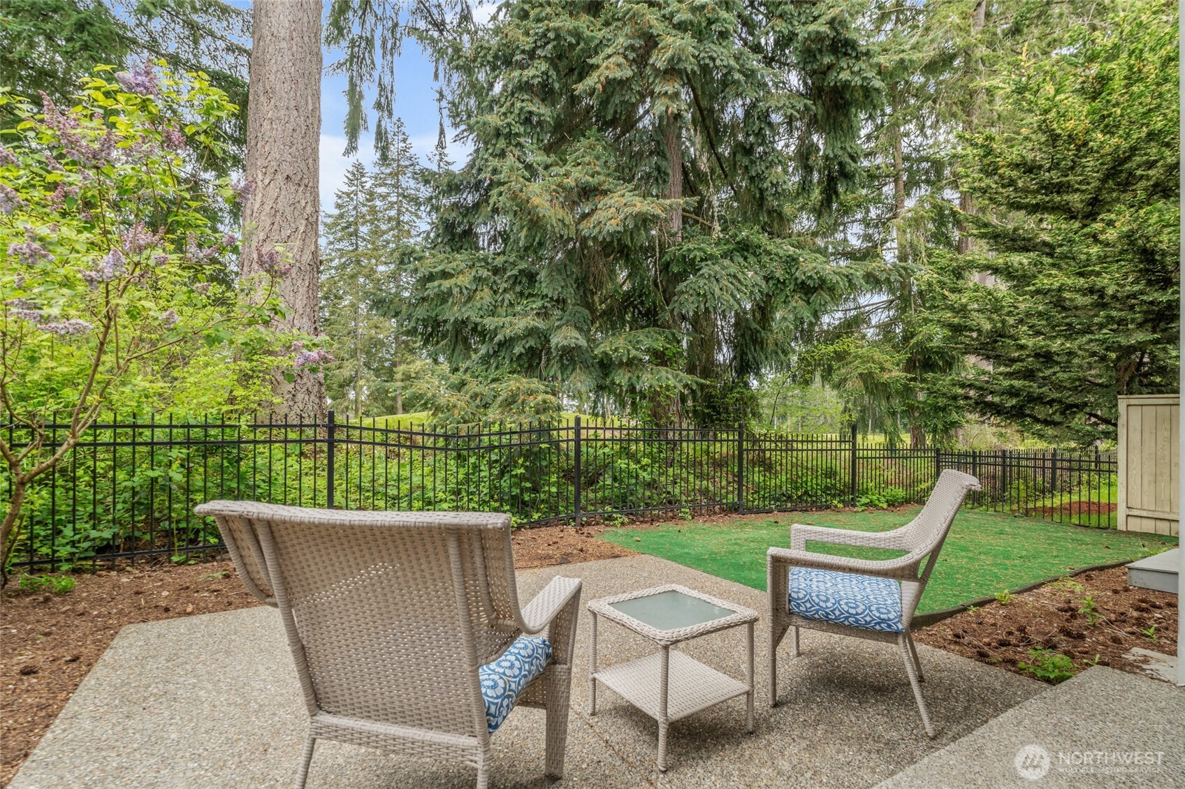 4335 Dudley Drive Northeast Lacey, WA 98516 - Photo 8 of 39 a view of a chair and table in the garden