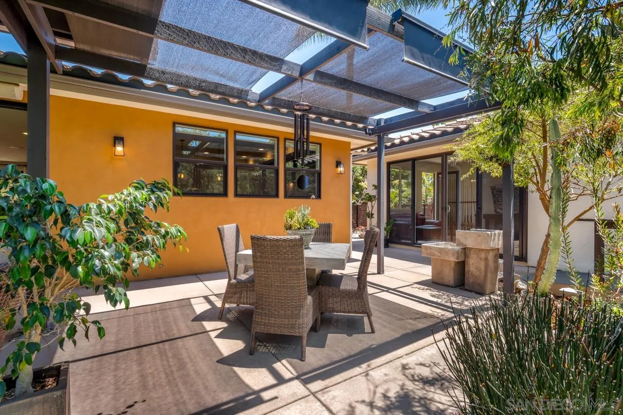 1180 Devonshire Drive Encinitas, CA 92024 - Photo 22 of 53 a view of a dining room with furniture window and outside view