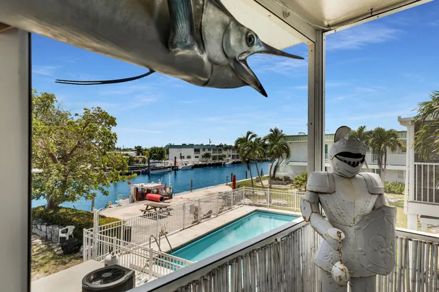 a view of a porch with furniture