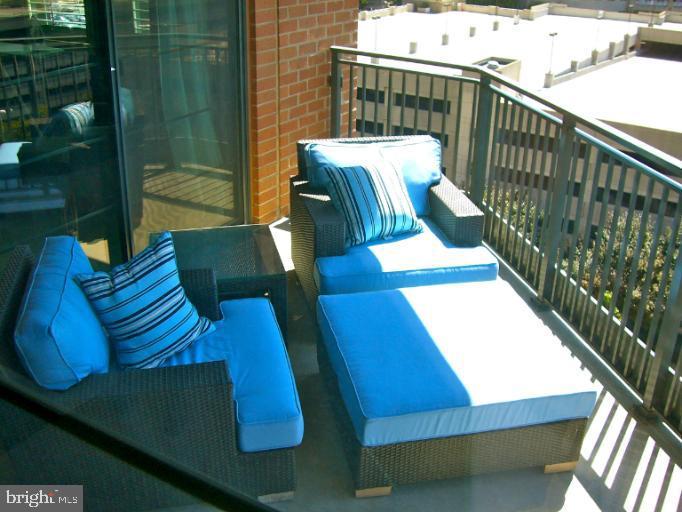 1830 Fountain Drive, Unit 802 Reston, VA 20190 - Photo 22 of 22 Covered balcony