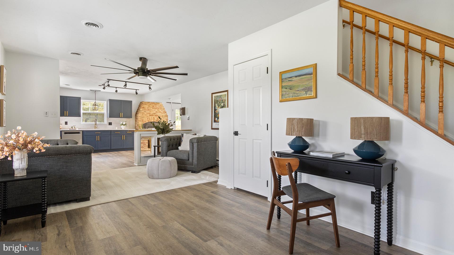 739 Company Farm Road Aspers, PA 17304 - Photo 45 of 45 a living room with furniture and kitchen view
