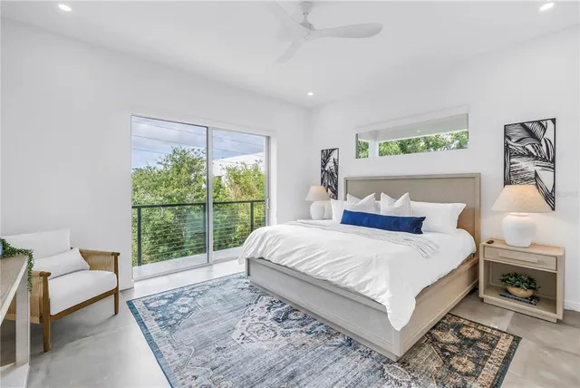 a view of entryway with flower pots