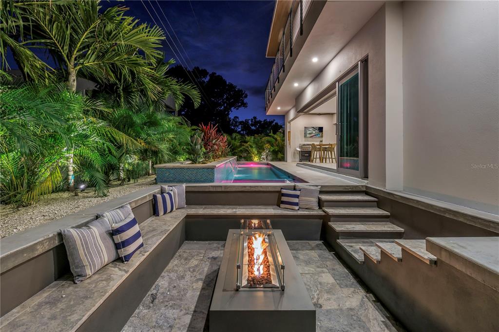 2314 Floyd Street Sarasota, FL 34239 - Photo 84 of 90 a roof deck with couches and potted plants