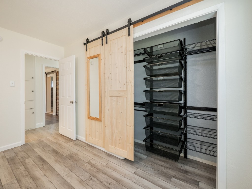 3209 Buffalo Springs Trail Georgetown, TX 78628 - Photo 23 of 32 a view of walk in closet with empty racks