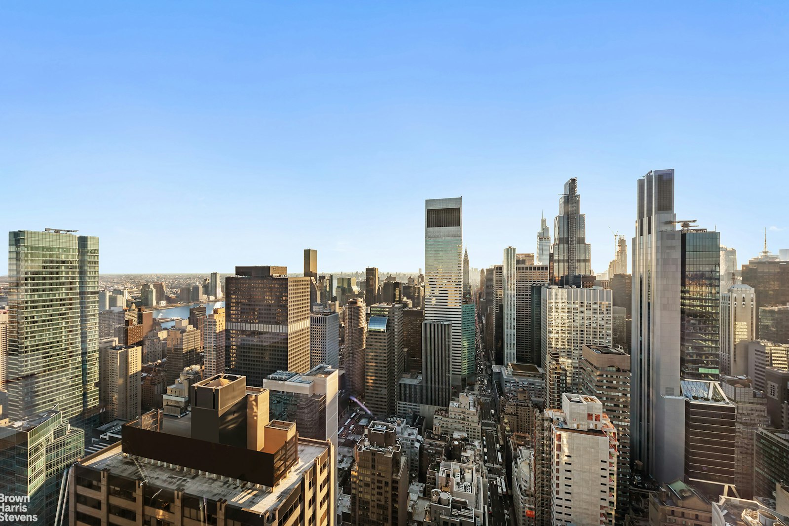 151 East 58th Street, Unit 43E Manhattan, NY 10022 - Photo 41 of 50 a view of city with a tall building