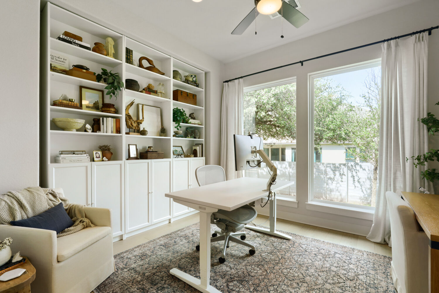 145 Eagle Pass Trail Georgetown, TX 78628 - Photo 11 of 37 separate office/study with glass light French doors