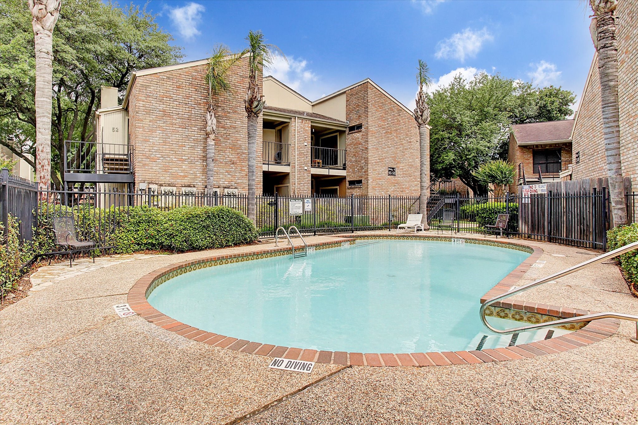 8100 Cambridge Street, Unit 123 Houston, TX 77054 - Photo 20 of 31 a view of outdoor space yard and swimming pool