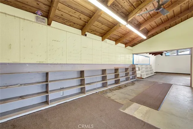 a front view of house with yard and seating area